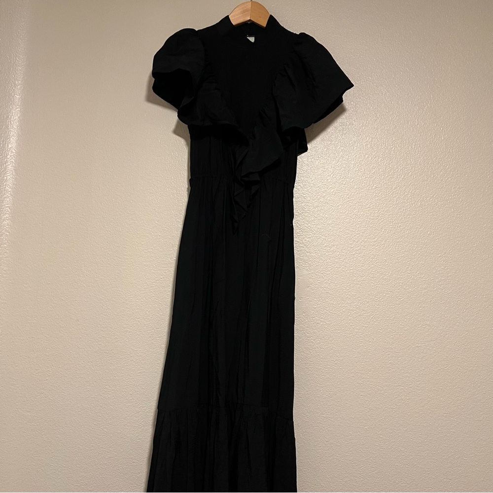 Young Fabulous & Broke Black Maxi Dress size S